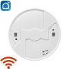 1pc WIFI Smoke Detector; Fire Protection Alarm Sensor; Independent Wireless Battery Operated For Smart Life; Push Alert Home Security; No Battery