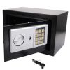 Electronic Safety Box Security Home Office Digital Lock Jewelry Black Safe Money XH